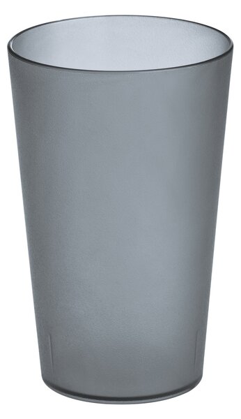 Koziol Rio fogkefetartó pohár, átlátszó, antracit, 7 x 11 cm