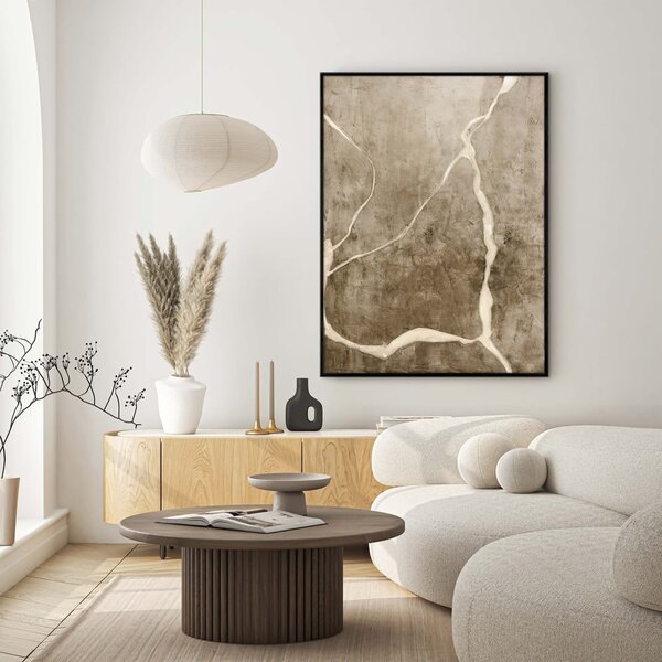 Kézzel festett kép 90x120 cm Vibranium – Malerifabrikken