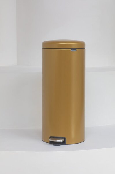Aranyszínű acél pedálos szemetes 30 l NewIcon – Brabantia