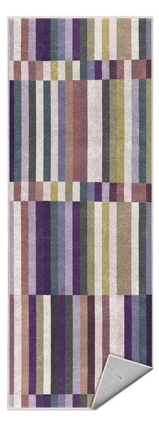 Lila mosható futószőnyeg 60x230 cm Purple Rain – Mila Home