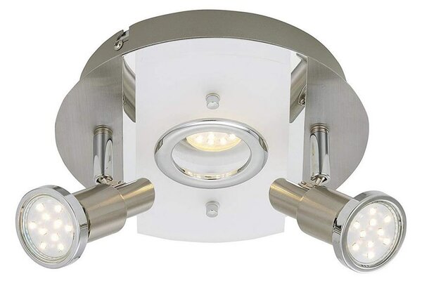 Briloner Briloner 3595-032 - LED Spotlámpa RIPOSO 1xLED/5W/230V + 2xGU10/3W BL0427