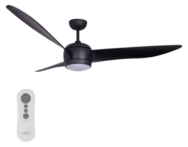 Lucci air Lucci air 512910 - LED Mennyezeti ventilátor AIRFUSION NORDIC LED/20W/230V fekete FAN00133