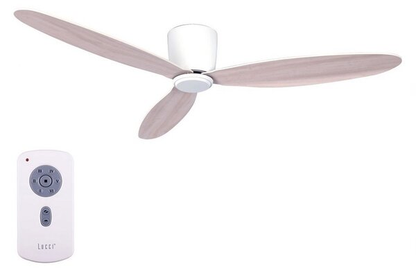 Lucci air Lucci air 210518 - Mennyezeti ventilátor AIRFUSION RADAR fehér/fa + távirányító FAN00130