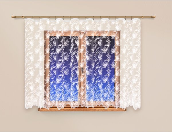 4Home Liliom egyenes függöny, 250 x 120 cm