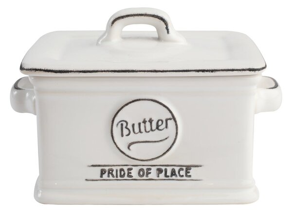 Pride Of Place fehér vajtartó - T&G Woodware