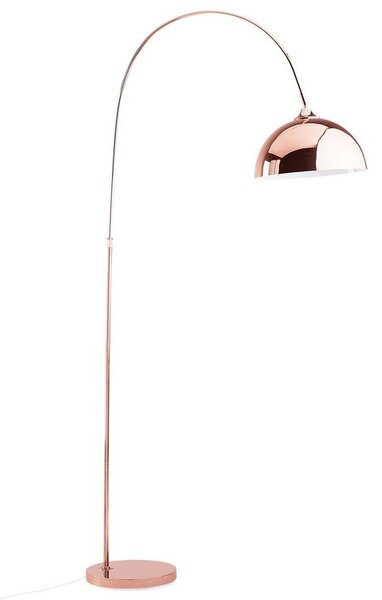 Rézszínű fém állólámpa 160 cm CANDELLA