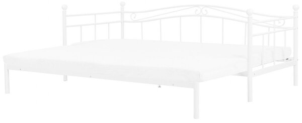 Kihúzható fehér ágy 80 x 200 cm TULLE