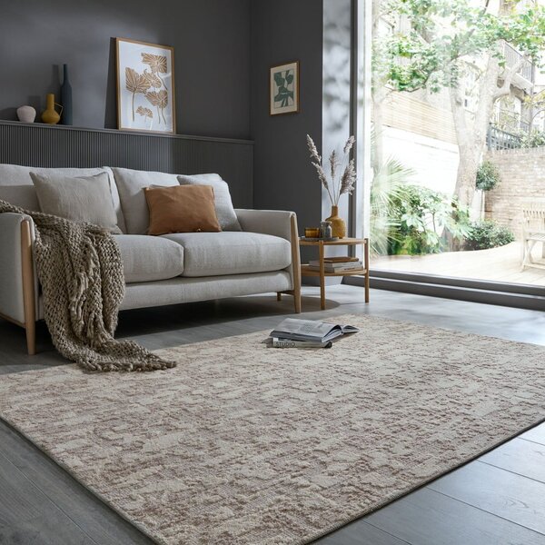 Szürkésbézs mosható szőnyeg 78x150 cm Connely – Flair Rugs