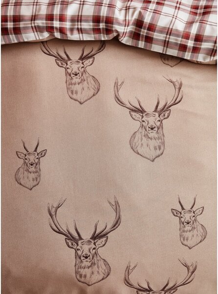 Stag Multi egyszemélyes ágyneműhuzat, 135 x 200 cm - Catherine Lansfield