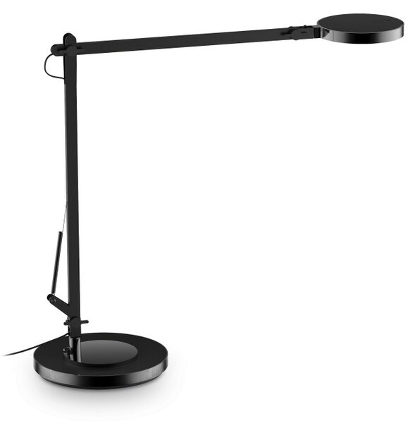 FUTURA LED asztali lámpa, modern, fekete színű