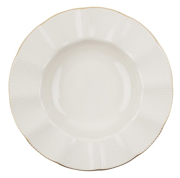 Porcelán hatszemélyes étkészlet 24 db-os Waves – Kütahya Porselen