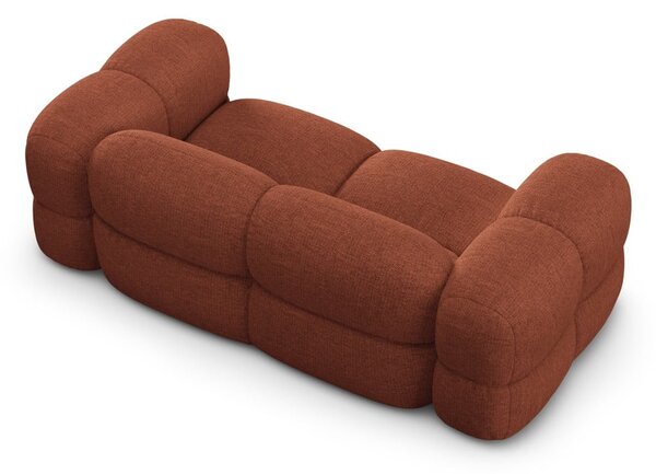 Téglavörös kanapé 210 cm Loretto – Cosmopolitan Design
