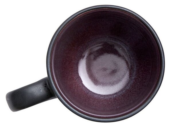 Fekete kerámia bögre szett 4 db-os 300 ml Gastro Black/Mix – Bitz
