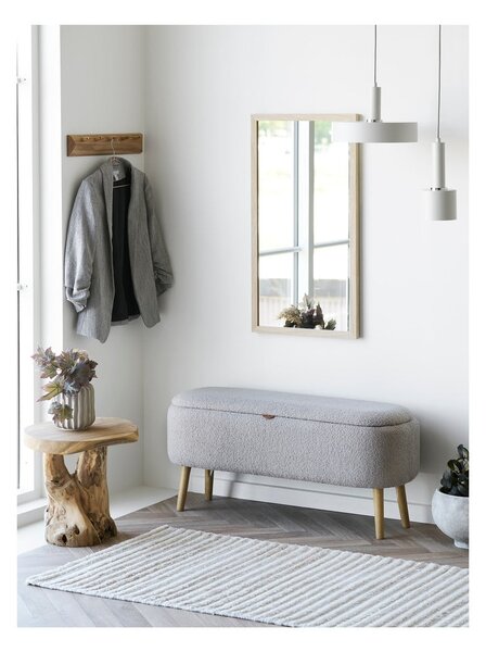Teakfa kerek tárolóasztal ø 40 cm Palena – House Nordic