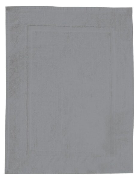 Black Friday - Szürke pamut fürdőszobai kilépő, 50 x 70 cm - Wenko