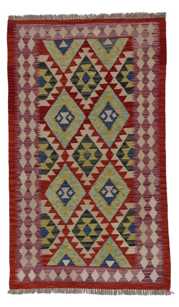 Chobi Kilim szőnyeg 167x96 kézi szövésű afgán gyapjú kilim