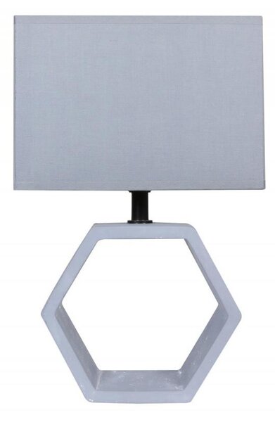 Candellux Asztali lámpa VIDAL 1xE27/40W/230V szürke CA0063
