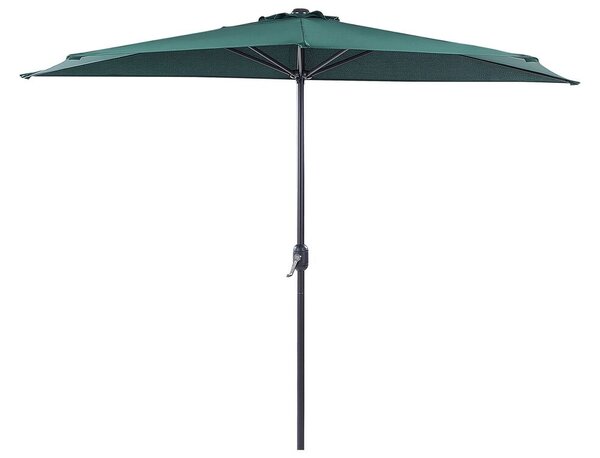 Félköríves zöld napernyő ⌀ 270 cm GALATI
