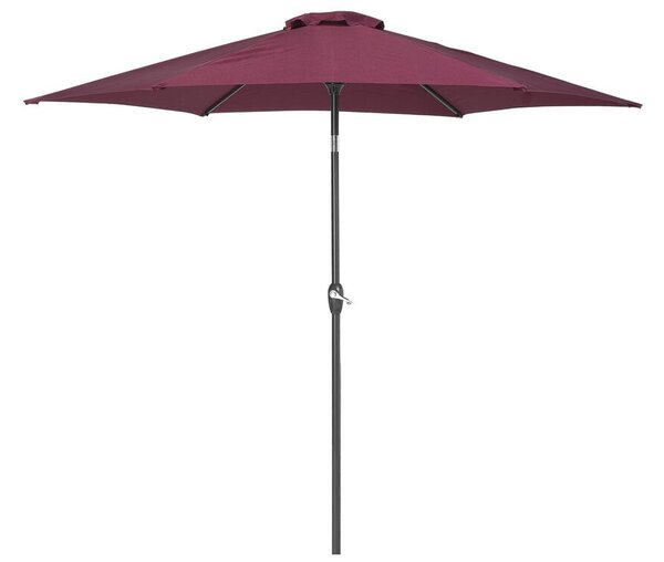 Bordó napernyő ⌀ 270 cm VARESE