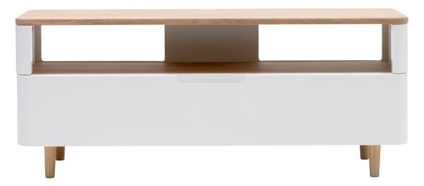 Amalfi fehér tölgy TV-állvány - Unique Furniture