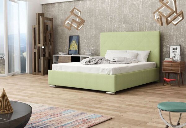 NASTY 5 kárpitozott ágy + ágyrács, sofie 21, 140x200 cm