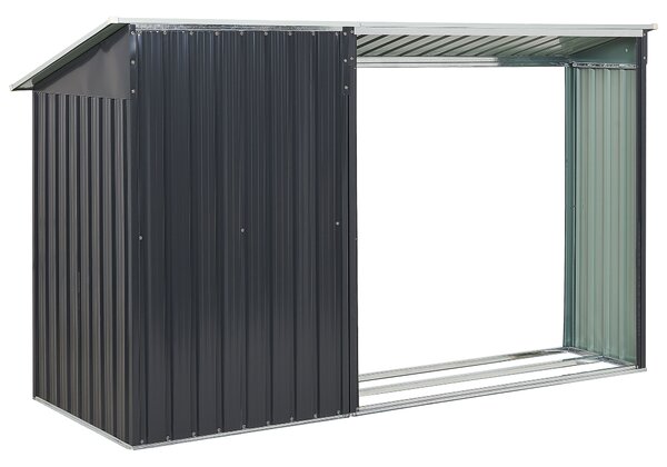 Szerszámoskamra AOSTA 270 cm 105 cm Fekete