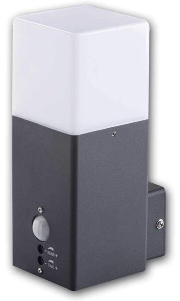 Kanlux Kanlux 29011 - Kültéri fali lámpa érzékelős VADRA 1xE27/11W/230V IP44 KX0303