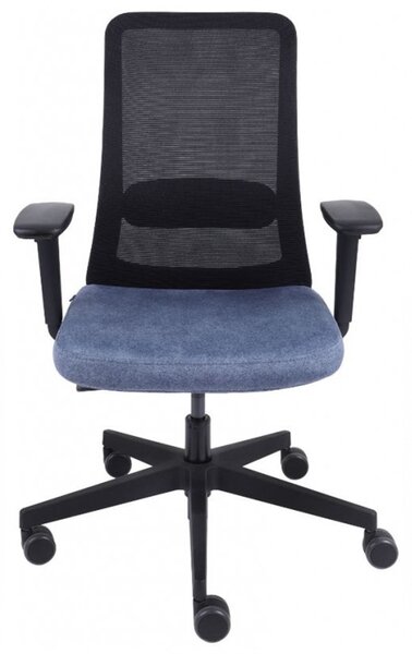 GRO-Nico BS Black ergonomikus forgószék deréktámasszal