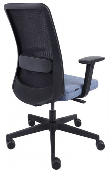 GRO-Nico BS Black ergonomikus forgószék deréktámasszal