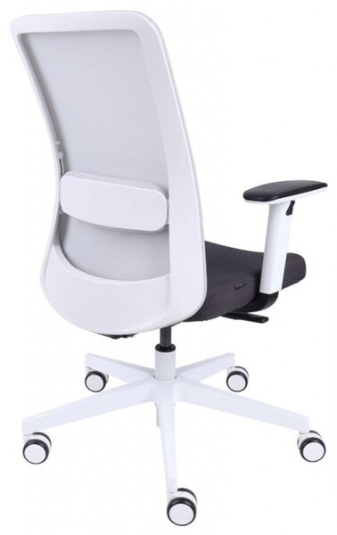 GRO-Nico WS White ergonomikus forgószék deréktámasszal
