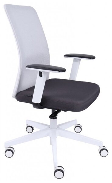 GRO-Nico WS White ergonomikus forgószék deréktámasszal