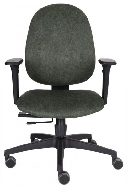 GRO-Milo B Black karfás forgószék