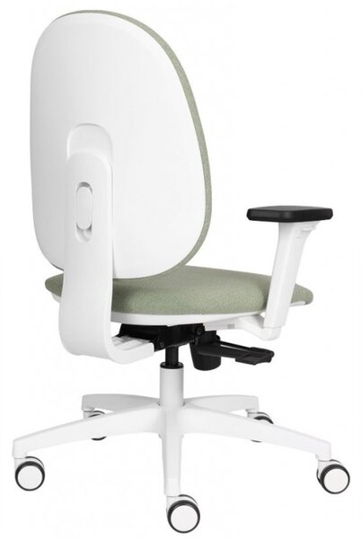GRO-Milo W White karfás forgószék