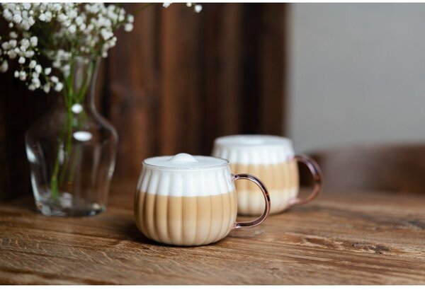 Bögre szett cappucinóhoz, 2 db-os 350 ml Tulip – Vialli Design