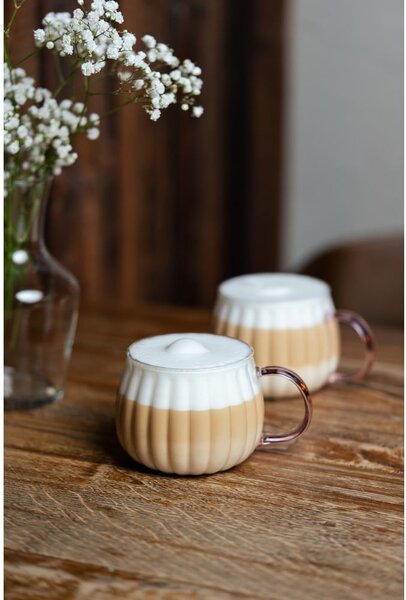 Bögre szett cappucinóhoz, 2 db-os 350 ml Tulip – Vialli Design