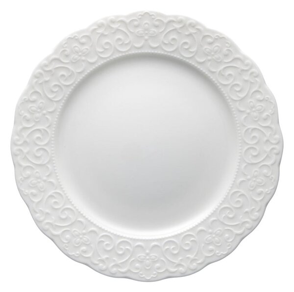 Gran Gala fehér porcelántényér, ⌀ 21 cm - Brandani