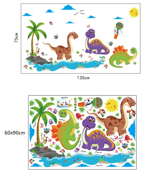Falmatrica "Dinoszauruszok 2" 75x135cm