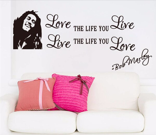Falmatrica "Szerelmi élet - Bob Marley" 30x70cm