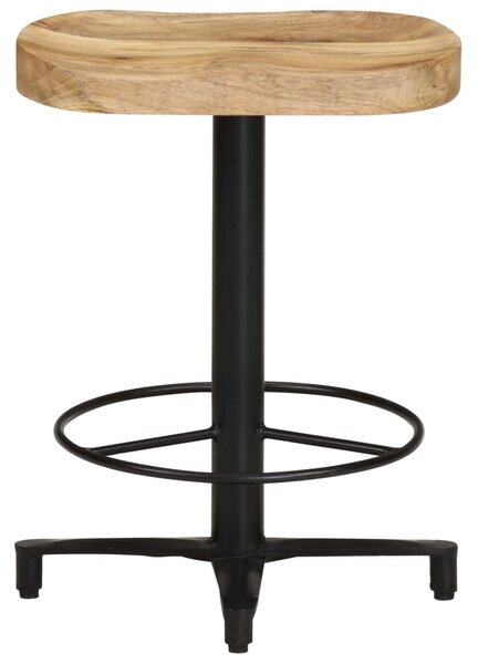 2 db tömör mangófa bárszék 52 cm