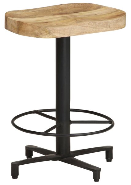 2 db tömör mangófa bárszék 52 cm