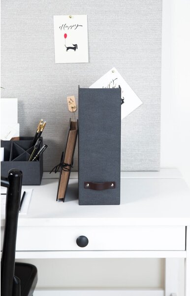 Karton rendszerező dokumentumokhoz Estelle Canvas Paper Laminate – Bigso