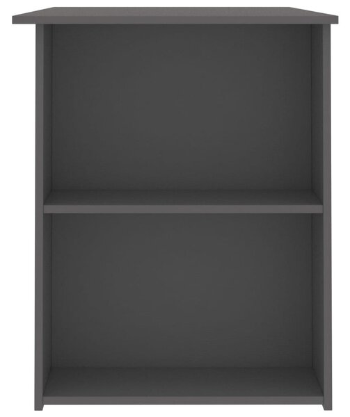 Szürke forgácslap íróasztal 110 x 60 x 73 cm
