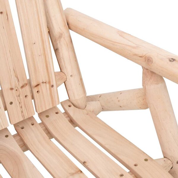 4 részes tömör lucfenyő kerti ülőgarnitúra