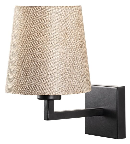 Fekete-krémszínű fali lámpa ø 18 cm Profil – Opviq lights