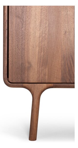 Barna diófa komód 90x110x45 cm Fawn – Gazzda