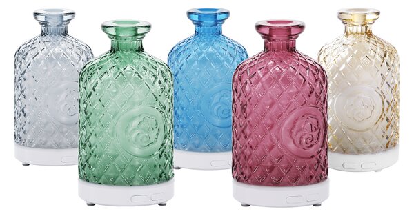 KONDELA Ultrahangos aroma diffúzor, rózsaszín, GILI
