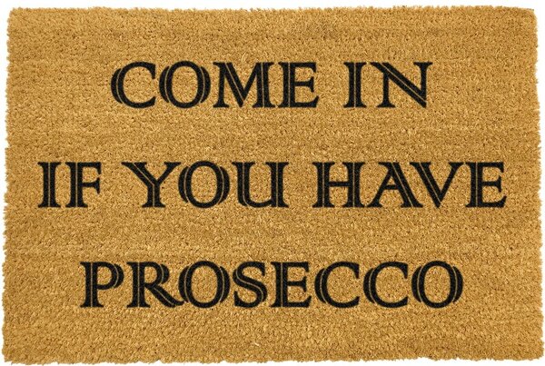 Prosecco természetes kókuszrost lábtörlő, 40 x 60 cm - Artsy Doormats