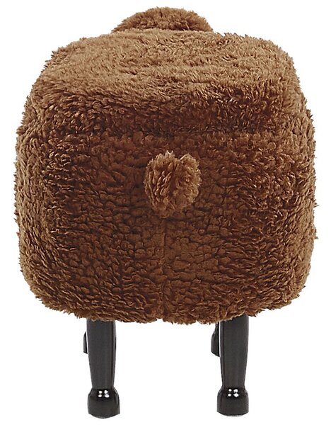 Állatos puff tárolóval SHEEP Barna Bárány