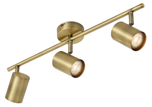 Modern spotlámpa bronz dönthető 3-lámpás - Jeana