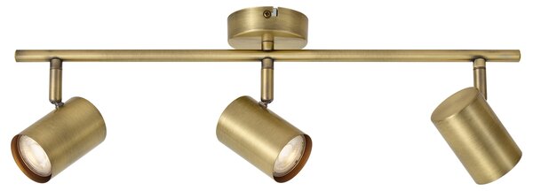 Modern spotlámpa bronz dönthető 3-lámpás - Jeana